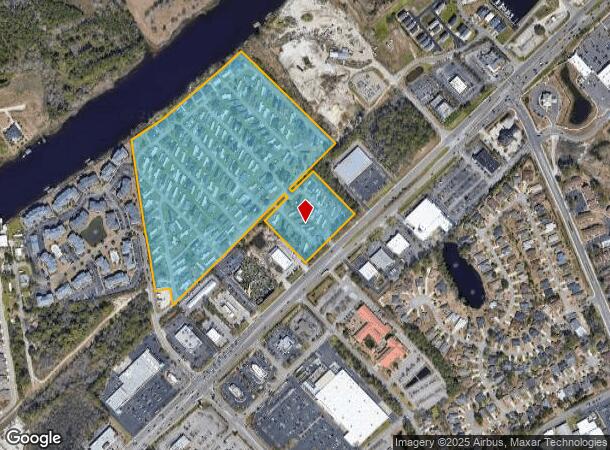  1417 Circle Dr, North Myrtle Beach, SC Parcel Map