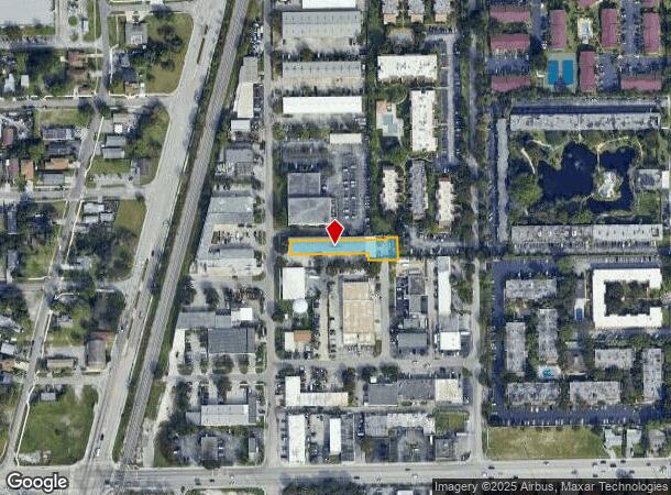 830 S Deerfield Ave, Deerfield Beach, FL Parcel Map