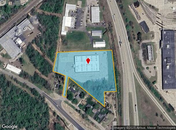 625 E Main St, Milan, MI Parcel Map