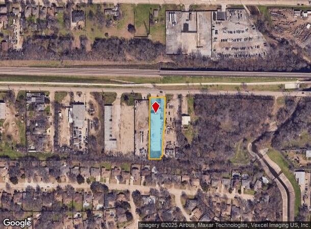 523 E Rock Island Rd, Grand Prairie, TX Parcel Map
