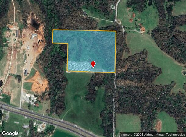 21225 Hickory Flat Rd, Springdale, AR Parcel Map