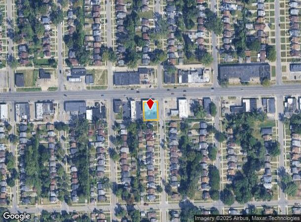 16005 W Mcnichols Rd, Detroit, MI Parcel Map