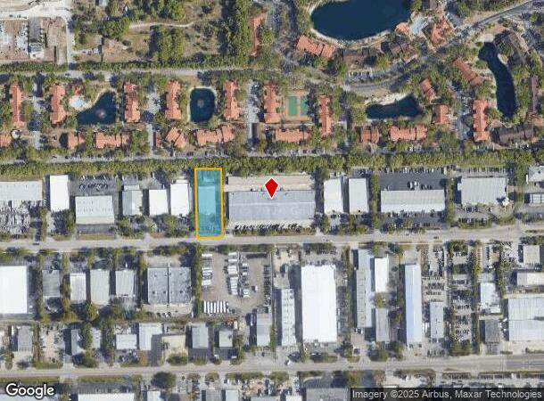  2277 Trade Center Way, Naples, FL Parcel Map