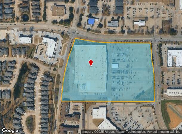 1401 W Glade Rd, Euless, TX Parcel Map