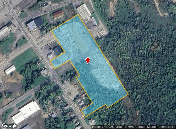  541 S Main St, Massena, NY Parcel Map