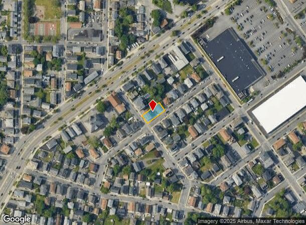 40 Dover St, Fall River, MA Parcel Map