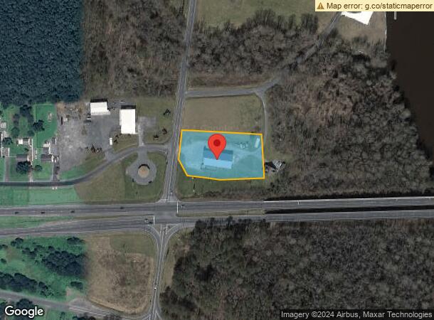  7285 Dividing Creek Rd, Pocomoke City, MD Parcel Map