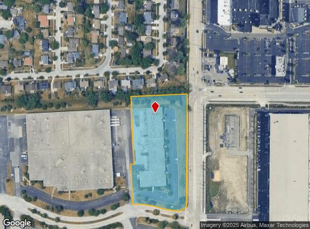 1253 Hamilton Pky, Itasca, IL Parcel Map