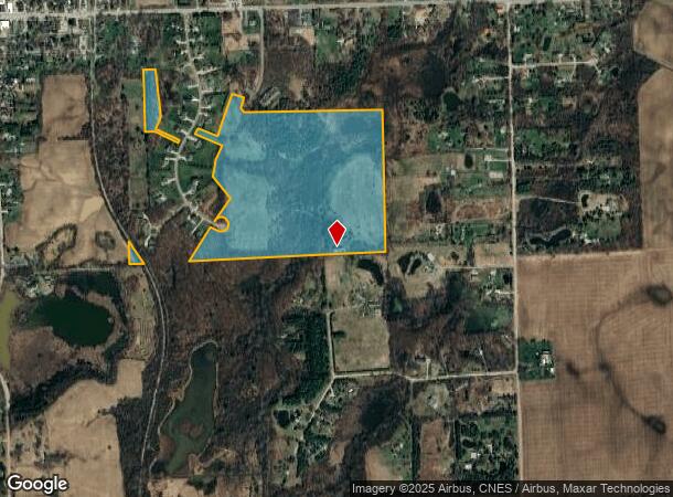 Main St, Dryden, MI Parcel Map