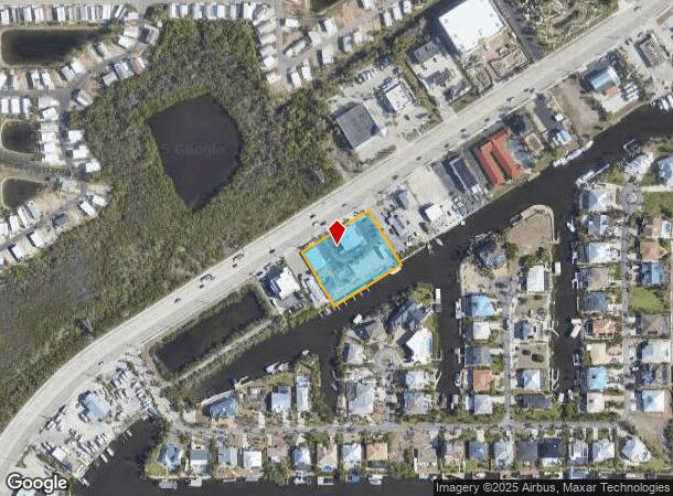  17863 San Carlos Blvd, Fort Myers Beach, FL Parcel Map