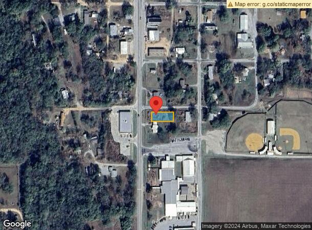  402 S Choctaw Ave, Wapanucka, OK Parcel Map