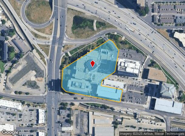  1970 Colorado Blvd, Denver, CO Parcel Map