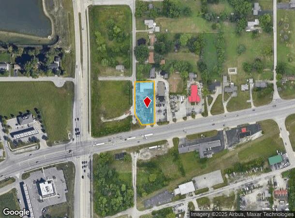  3102 E Main St, Plainfield, IN Parcel Map