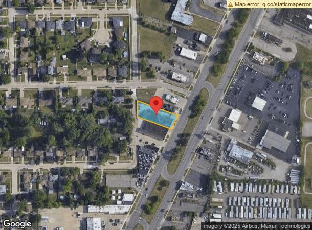  25343 Gratiot Ave, Roseville, MI Parcel Map