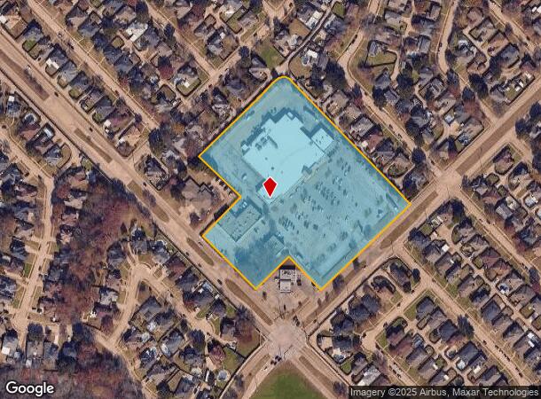 1919 Faithon P Lucas Sr Blvd, Mesquite, TX Parcel Map