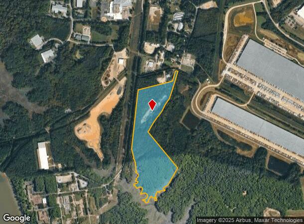  160 Blow Flats Rd, Williamsburg, VA Parcel Map