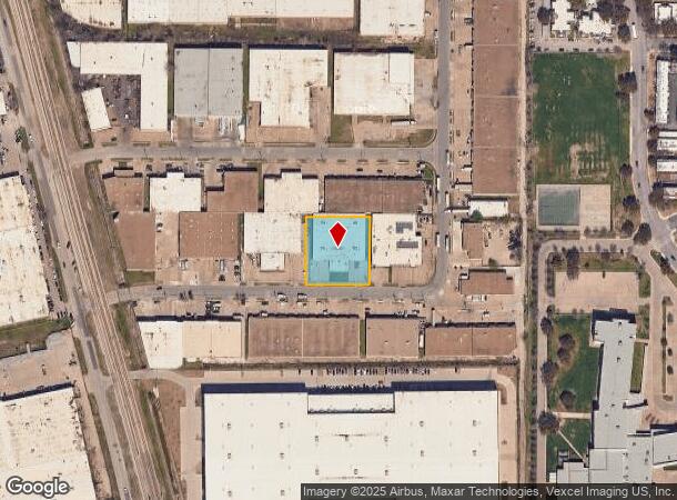  2939 Blystone Ln, Dallas, TX Parcel Map