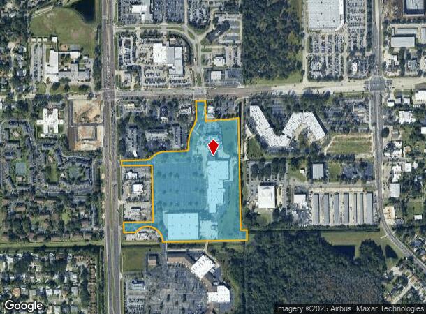 121 University Park Dr, Winter Park, FL Parcel Map