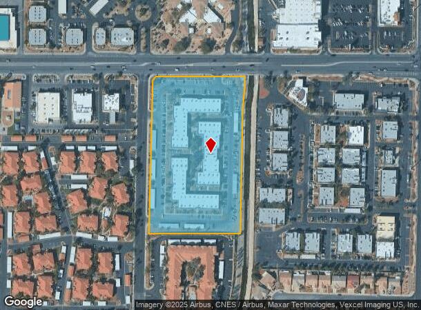  1485 W Warm Springs Rd, Henderson, NV Parcel Map