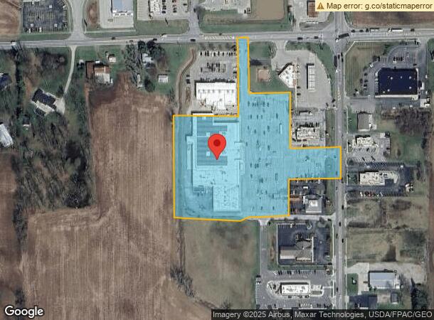  1465 N Shoop Ave, Wauseon, OH Parcel Map