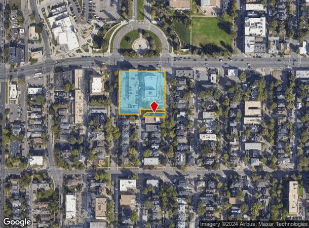  2526 E Colfax Ave, Denver, CO Parcel Map