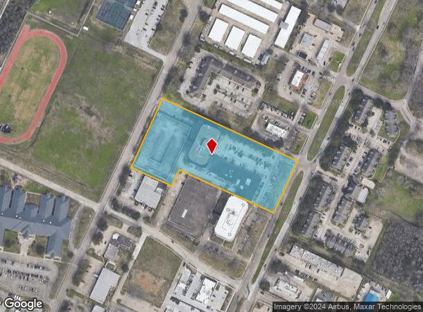  2625 Bay Area Blvd, Houston, TX Parcel Map