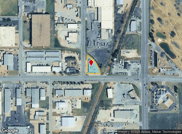  1700 Industrial Blvd, Abilene, TX Parcel Map