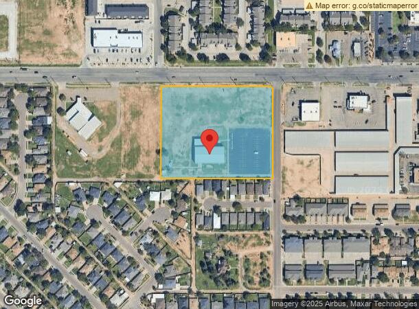  5833 4Th St, Lubbock, TX Parcel Map