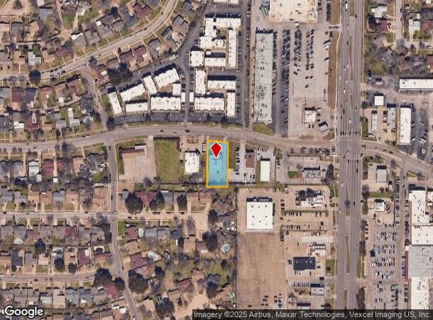  3418 W Rochelle Rd, Irving, TX Parcel Map