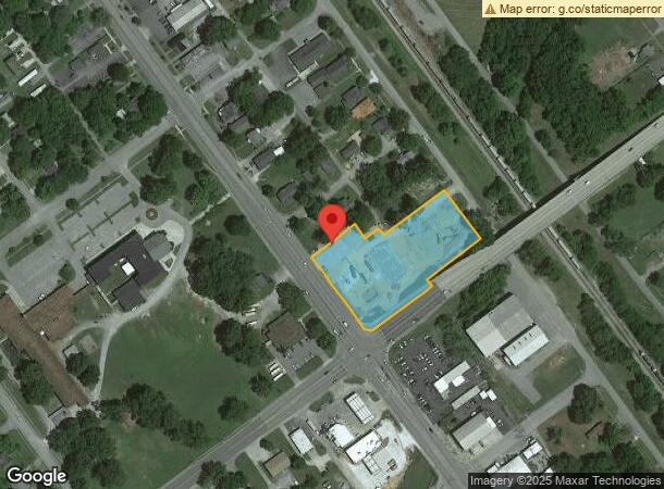  517 S Jackson St, Tullahoma, TN Parcel Map