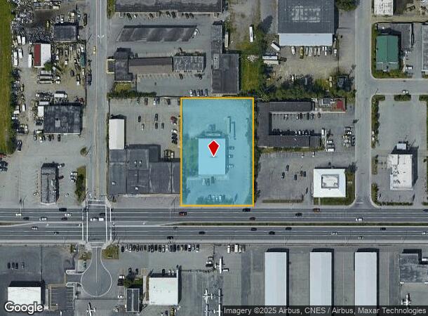  1827 E 5Th Ave, Anchorage, AK Parcel Map