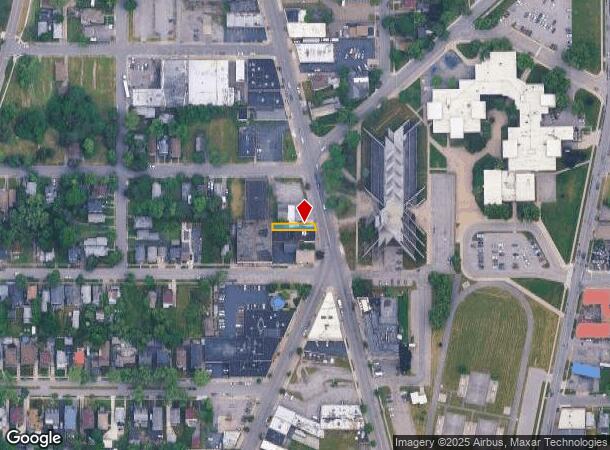  1410 Main St, Niagara Falls, NY Parcel Map