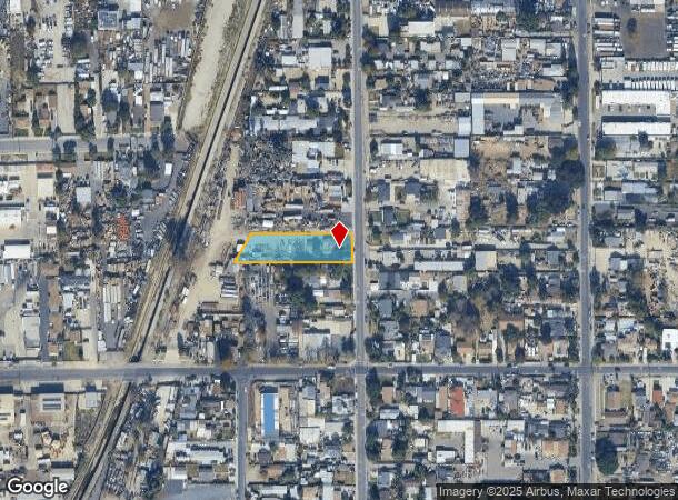  11048 Roswell Ave, Pomona, CA Parcel Map