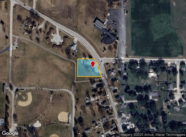  745 N Main St, Churubusco, IN Parcel Map