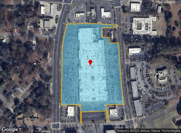  4245 N Roxboro St, Durham, NC Parcel Map