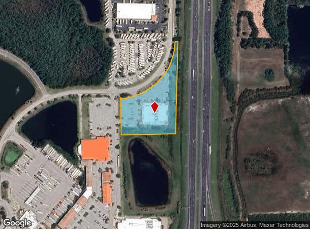  253 Destination Daytona Ln, Ormond Beach, FL Parcel Map