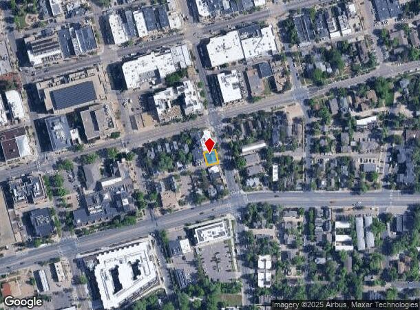  1845 17Th St, Boulder, CO Parcel Map