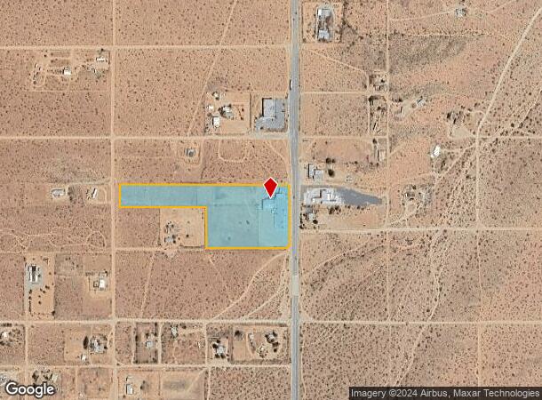  1160 Old Woman Springs Rd, Yucca Valley, CA Parcel Map