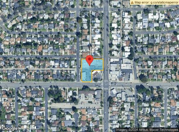  18115 Saticoy St, Reseda, CA Parcel Map