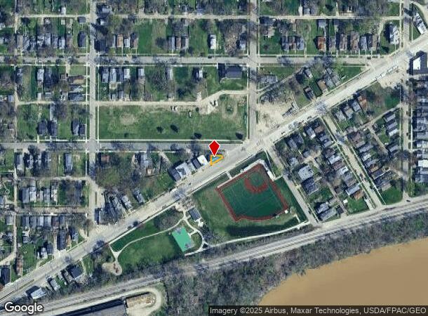 2120 Broadway St, Toledo, OH Parcel Map