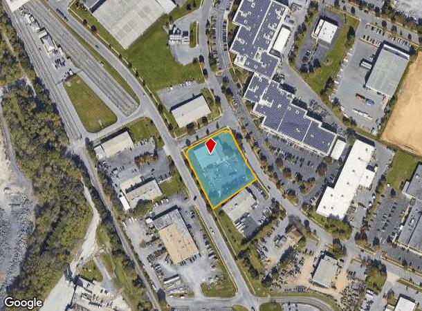  1569 Tilco Dr, Frederick, MD Parcel Map