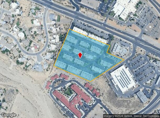  4816 Mcmahon Blvd Nw, Albuquerque, NM Parcel Map