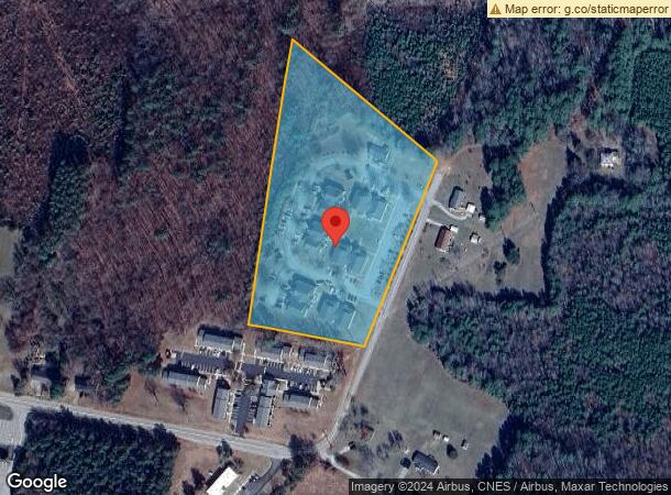  801 Powell Dr, South Hill, VA Parcel Map