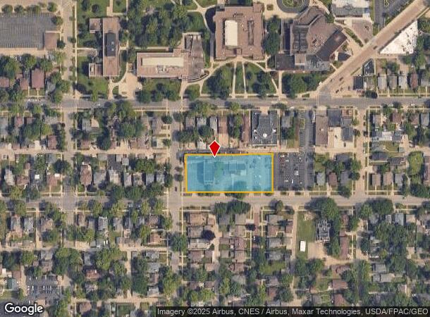 1707 Main St, La Crosse, WI Parcel Map