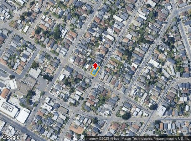 2105 48Th Ave, Oakland, CA Parcel Map