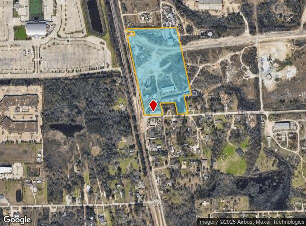  9393 Broadway Ave, Conroe, TX Parcel Map