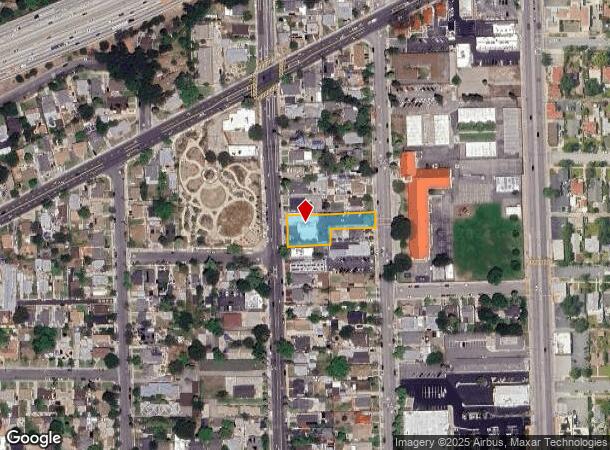  1212 N Park Ave, Pomona, CA Parcel Map