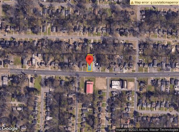  3132 Park Ave, Memphis, TN Parcel Map