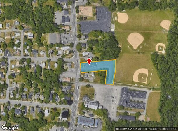 127 S Franklin St, Holbrook, MA Parcel Map