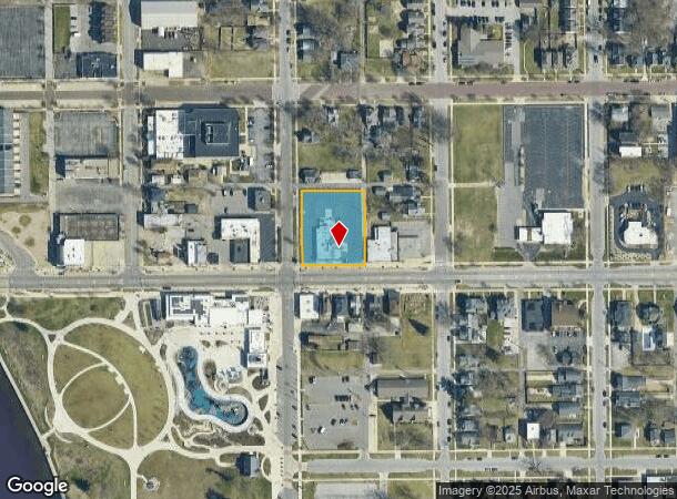  713 E Jefferson Blvd, South Bend, IN Parcel Map